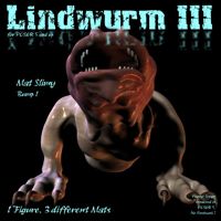 3D model LINDWURM for Poser 5 and up