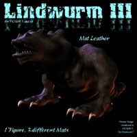 3D model LINDWURM for Poser 5 and up