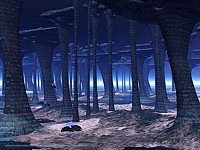 3D SF Wallpapers THE FOREST OF CANA'AN