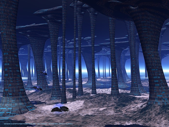 3D Wallpaper THE FOREST OF CANA'AN