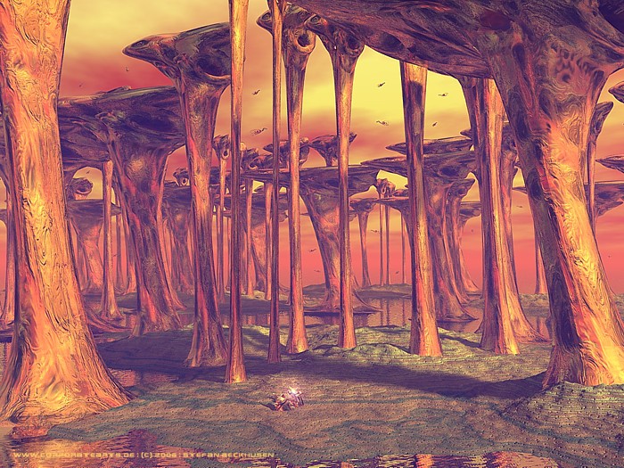 3D Wallpaper THE FOREST OF CANA'AN